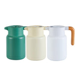 Maxbell Thermal Coffee Carafe Stainless Steel Milk Kettle 1300ml Coffee Pot for Drom Green