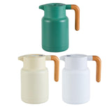 Maxbell Thermal Coffee Carafe Stainless Steel Milk Kettle 1300ml Coffee Pot for Drom Green