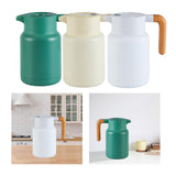 Maxbell Thermal Coffee Carafe Stainless Steel Milk Kettle 1300ml Coffee Pot for Drom Green