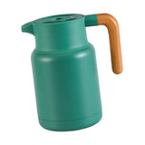 Maxbell Thermal Coffee Carafe Stainless Steel Milk Kettle 1300ml Coffee Pot for Drom Green