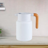 Maxbell Thermal Coffee Carafe Stainless Steel Milk Kettle 1300ml Coffee Pot for Drom White