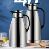 Maxbell Vacuum Insulation Thermos Durable Stainless Steel for Tea Office Conference 2L