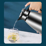 Maxbell Vacuum Insulation Thermos Durable Stainless Steel for Tea Office Conference 2L