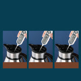 Maxbell Vacuum Insulation Thermos Durable Stainless Steel for Tea Office Conference 2L