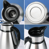 Maxbell Vacuum Insulation Thermos Durable Stainless Steel for Tea Office Conference 2L