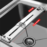 Maxbell Stainless Steel Sharpener Stone Holder for Kitchen