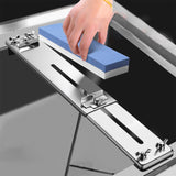 Maxbell Stainless Steel Sharpener Stone Holder for Kitchen