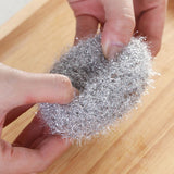 Maxbell Multipurpose Dishwashing Brush Scrub Scrubber with Base Durable for Washing Brown