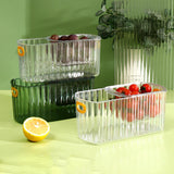 Maxbell Fruit Basket Vegetable Basket with Drain Hole food Storage Home Decor White