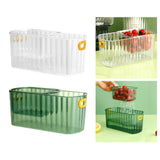 Maxbell Fruit Basket Vegetable Basket with Drain Hole food Storage Home Decor White