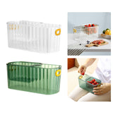 Maxbell Fruit Basket Vegetable Basket with Drain Hole food Storage Home Decor White