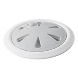 Maxbell Shower Drain Catcher Round PP with Suction Cup for Sink Bathroom Kitchen