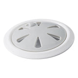 Maxbell Shower Drain Catcher Round PP with Suction Cup for Sink Bathroom Kitchen