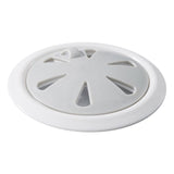 Maxbell Shower Drain Catcher Round PP with Suction Cup for Sink Bathroom Kitchen