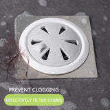 Maxbell Shower Drain Catcher Round PP with Suction Cup for Sink Bathroom Kitchen