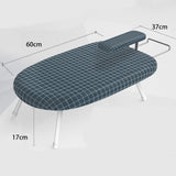Maxbell Countertop Ironing Board Removable Sleeve Folding for Ironing  Blue