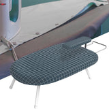Maxbell Countertop Ironing Board Removable Sleeve Folding for Ironing  Blue