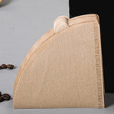 Maxbell 100x V Shape Coffee Filter Paper Coffee Dripper Kitchen Accessories Large