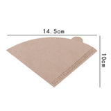 Maxbell 100x V Shape Coffee Filter Paper Coffee Dripper Kitchen Accessories Large
