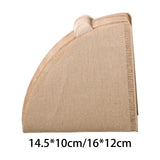 Maxbell 100x V Shape Coffee Filter Paper Coffee Dripper Kitchen Accessories Large