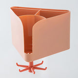 Maxbell Kitchen Utensils Chopsticks Holder Drainable for Kitchen Tableware Household Pink