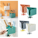 Maxbell Kitchen Utensils Chopsticks Holder Drainable for Kitchen Tableware Household Pink