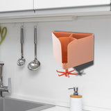 Maxbell Kitchen Utensils Chopsticks Holder Drainable for Kitchen Tableware Household Pink