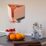 Maxbell Kitchen Utensils Chopsticks Holder Drainable for Kitchen Tableware Household Pink