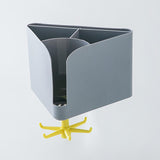 Maxbell Kitchen Utensils Chopsticks Holder Drainable for Kitchen Tableware Household gray