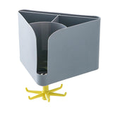 Maxbell Kitchen Utensils Chopsticks Holder Drainable for Kitchen Tableware Household gray