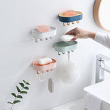 Maxbell Soap Sponge Rack Draining Kitchen Storage Rack Storage Rack for Shower Green