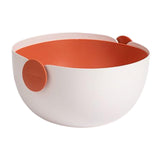 Maxbell Fruit Drain Basket Colander Detachable Food Storage Baskets for Home Kitchen Orange