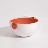 Maxbell Fruit Drain Basket Colander Detachable Food Storage Baskets for Home Kitchen Orange
