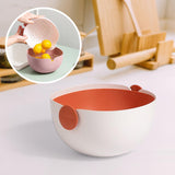 Maxbell Fruit Drain Basket Colander Detachable Food Storage Baskets for Home Kitchen Orange