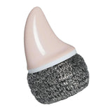 Maxbell Cleaning Ball Brush Pot Cleaning Brush with Handle for Washing  Pink