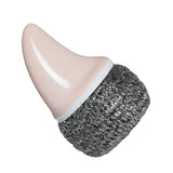 Maxbell Cleaning Ball Brush Pot Cleaning Brush with Handle for Washing  Pink