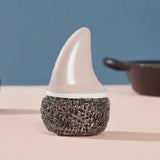Maxbell Cleaning Ball Brush Pot Cleaning Brush with Handle for Washing  Pink