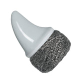 Maxbell Cleaning Ball Brush Pot Cleaning Brush with Handle for Washing  Gray
