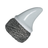 Maxbell Cleaning Ball Brush Pot Cleaning Brush with Handle for Washing  Gray