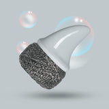 Maxbell Cleaning Ball Brush Pot Cleaning Brush with Handle for Washing  Gray