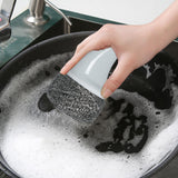 Maxbell Cleaning Ball Brush Pot Cleaning Brush with Handle for Washing  Gray