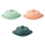 Maxbell Drain Plugs Reusable Anti Clogging Durable for Hotel Kitchen Bathrooms Light Green