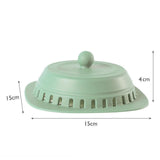 Maxbell Drain Plugs Reusable Anti Clogging Durable for Hotel Kitchen Bathrooms Light Green