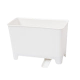 Maxbell Countertop Drainable Trash Can Rubbish Bin Garbage Basket for Desk Table