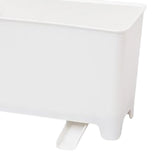 Maxbell Countertop Drainable Trash Can Rubbish Bin Garbage Basket for Desk Table