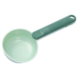 Maxbell Multifunctional Coffee Scoop Grains Rice Spoon with Clip Household Reusable Green