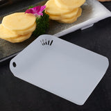 Maxbell Hanging Cutting Board Durable Drainer Pad Kitchen Accs for Chef Picnic Gray