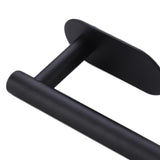 Maxbell Paper holder Mounted Toilet Paper Hanger Waterproof for Home Washroom Black