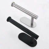 Maxbell Paper holder Mounted Toilet Paper Hanger Waterproof for Home Washroom Black