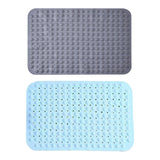 Maxbell Extra Large Non Slip Bath Mat Bathroom Shower Mat Machine Washable for Hotel Dark Grey